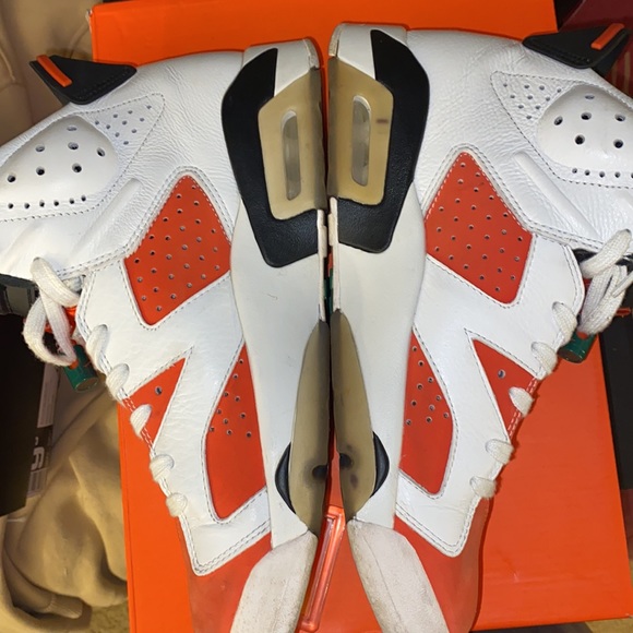 Air Jordan retro 6 Gatorade Like Mike White - Picture 5 of 8